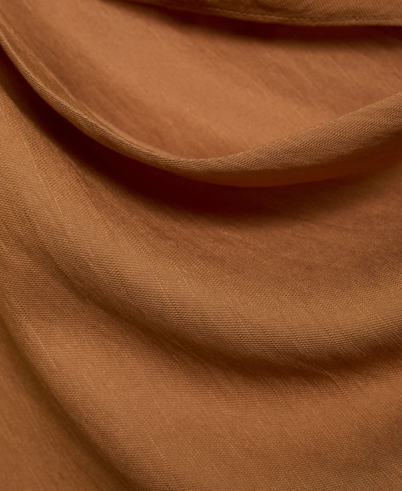 Women's Asymmetric Draped Gown
