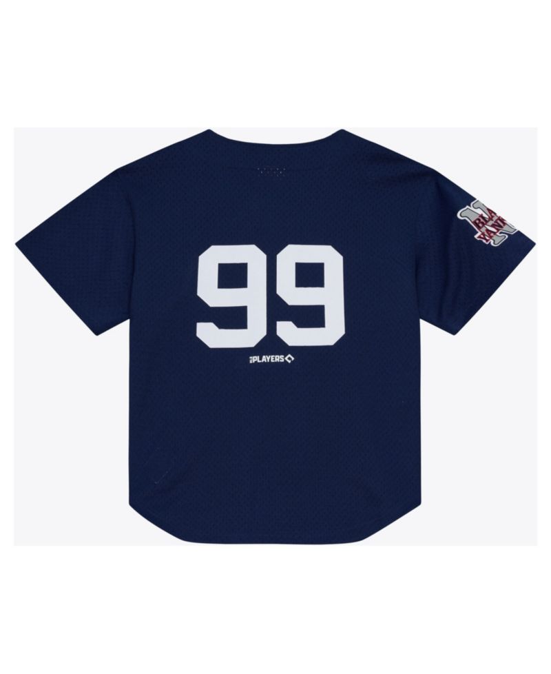 Men's Aaron Judge Navy New York Black Yankees Batting Practice Jersey