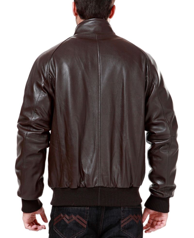 Men's WWII Leather Bomber Jacket