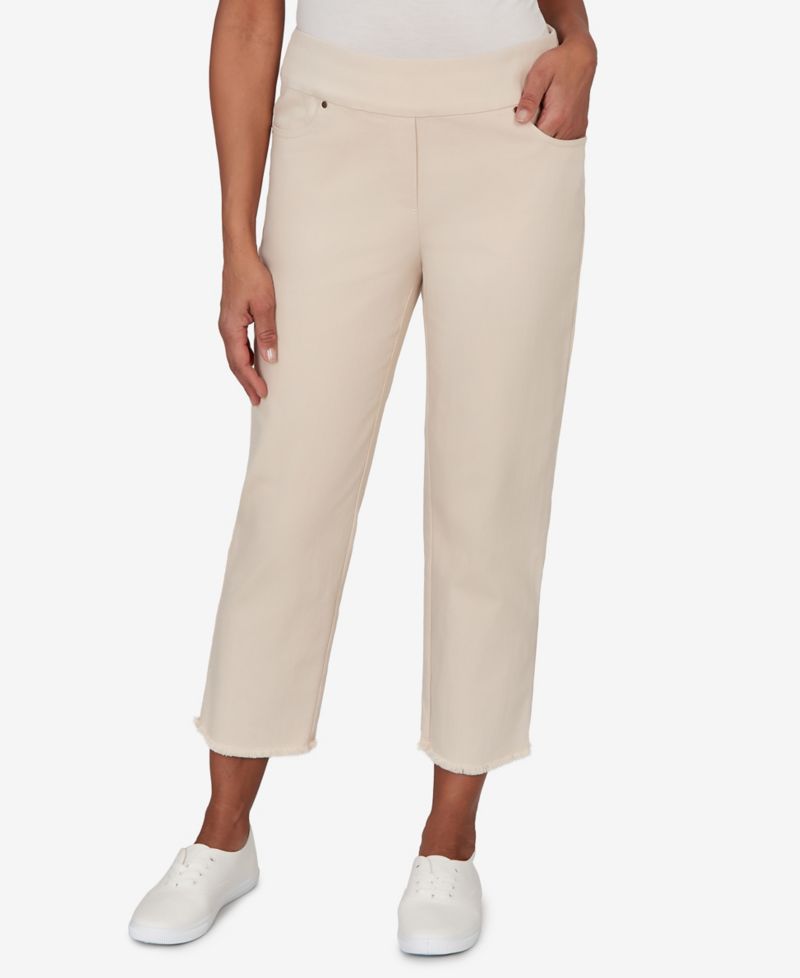 Petite Camden Market Natural Super Stretch Ankle Pants