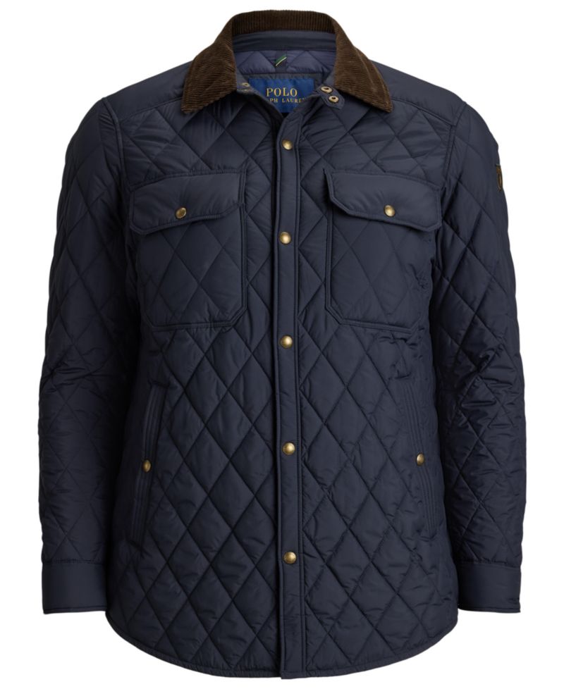 Men's Big & Tall Beaton Quilted Snap-Front Jacket