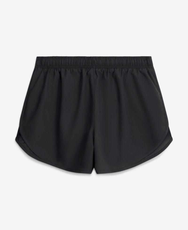 Women's Black Michigan State Spartans Tempo Mid-Rise Dri-FIT Shorts
