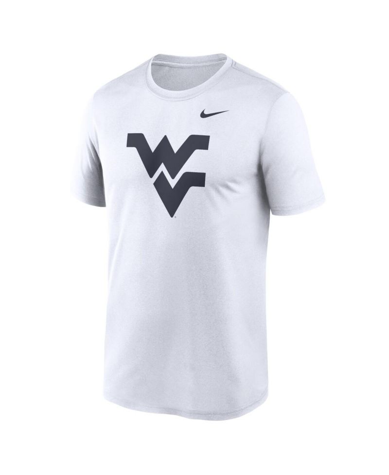 Men's White West Virginia Mountaineers Primetime Legend Logo T-Shirt