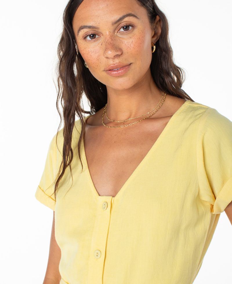 Women's Kona Belted Short-Sleeve Mini Dress