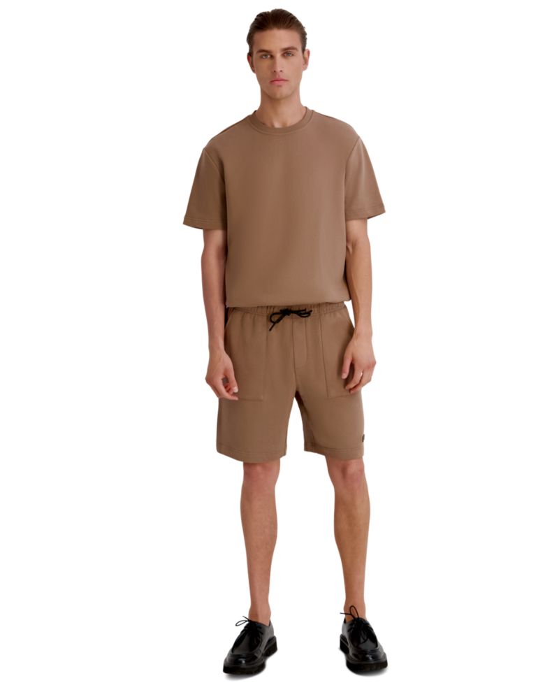 Men's French Terry Drawstring Shorts