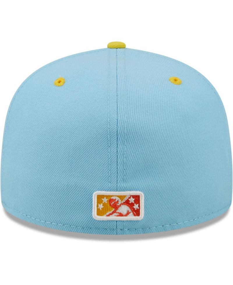 Men's Light Blue, Orange Rayados de Winston-Salem Copa De La Diversion 59FIFTY Fitted Hat