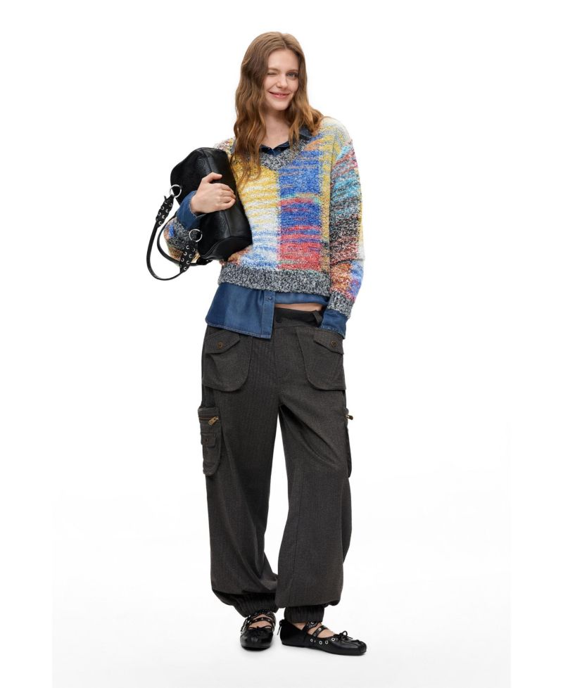 Women's Chunky knit cropped sweater