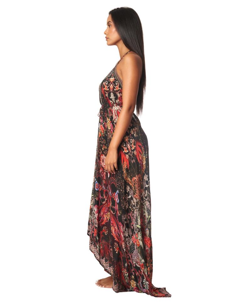 Women's Maxi Halterneck Dress