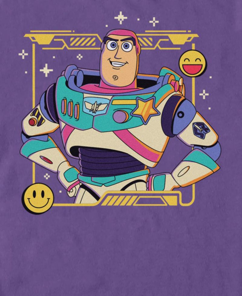 Men's Toy Story Buzz Lightyear Retro Graphic T-Shirt