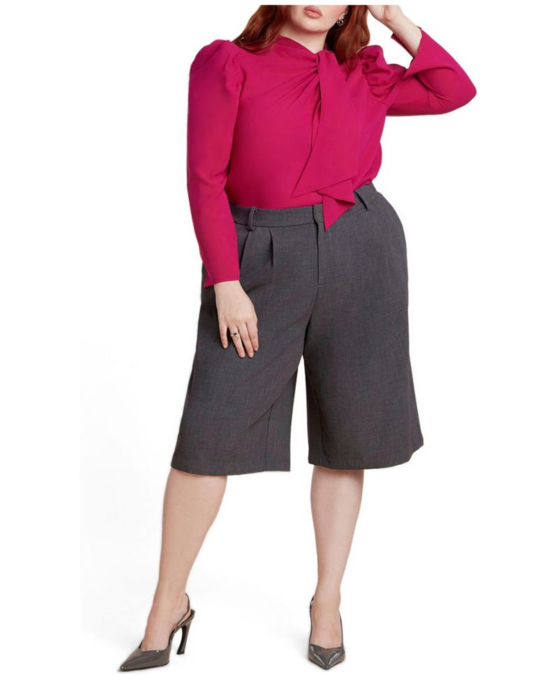 Women's Drape Front Blouse