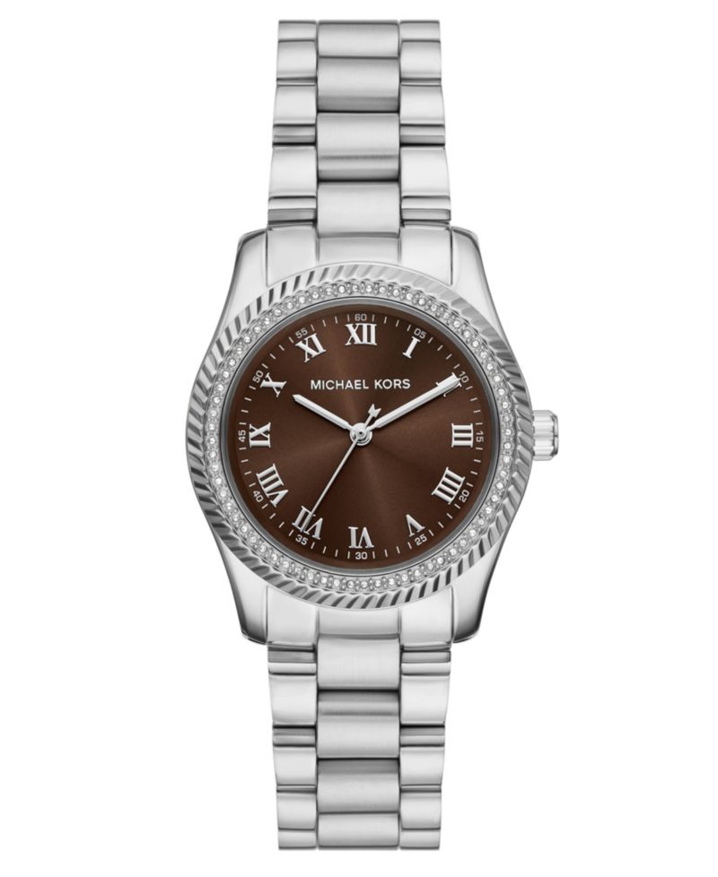 MICHAEL Women's Lexington Three-Hand Stainless Steel Watch 33mm