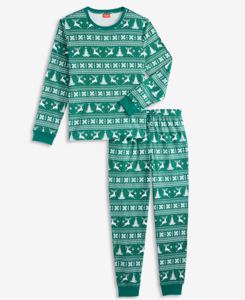 Men's Tree Geo Pajama Set