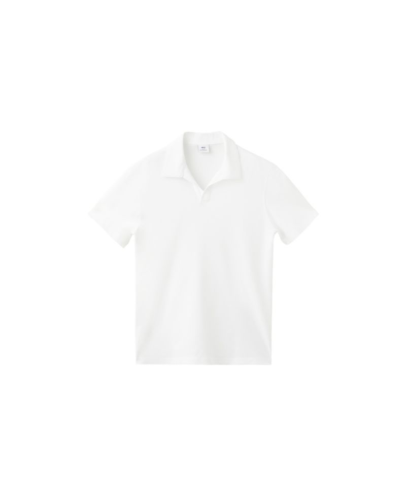 Men's Slim-Fit Cotton-Blend Pique Polo Shirt