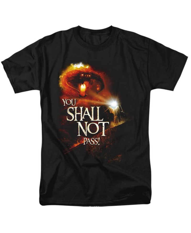 Big & Tall You Shall Not Pass T Shirt