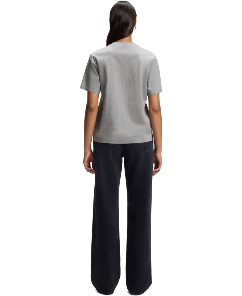 BOSS by Women's Relaxed-Fit Crewneck Short-Sleeve T-Shirt