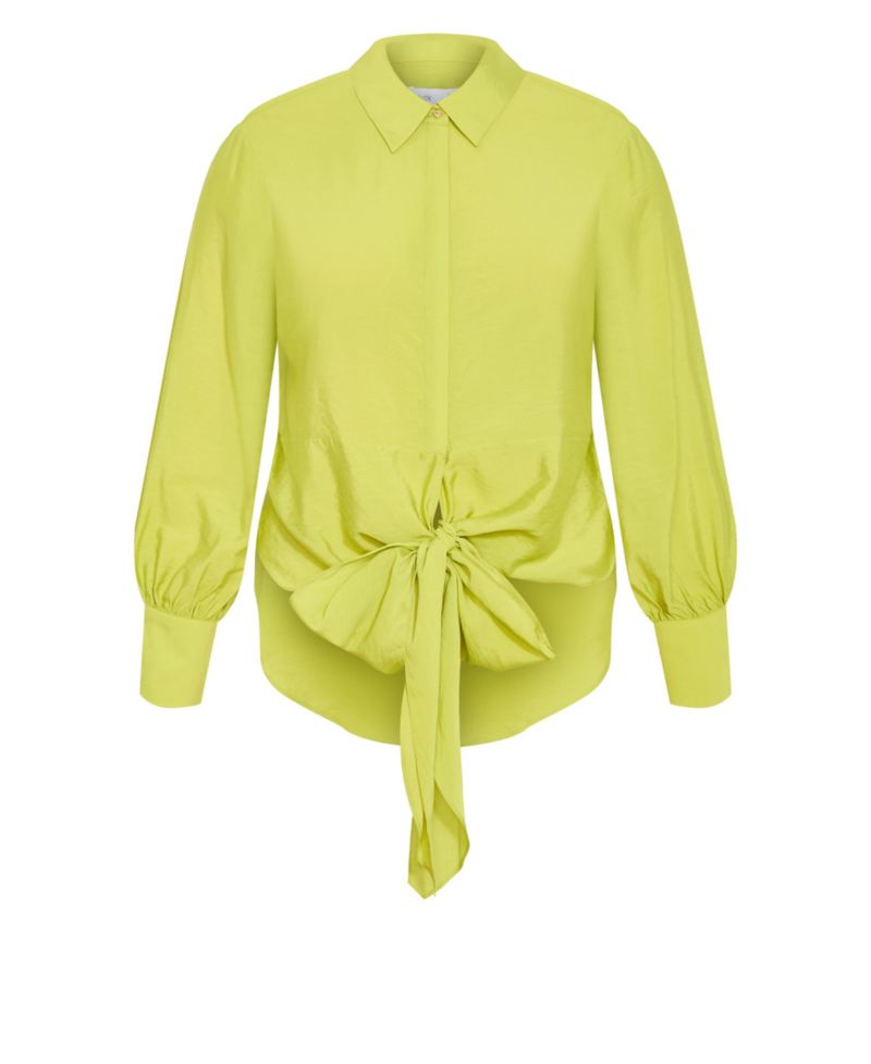 Plus Size Rosa Tie Shirt