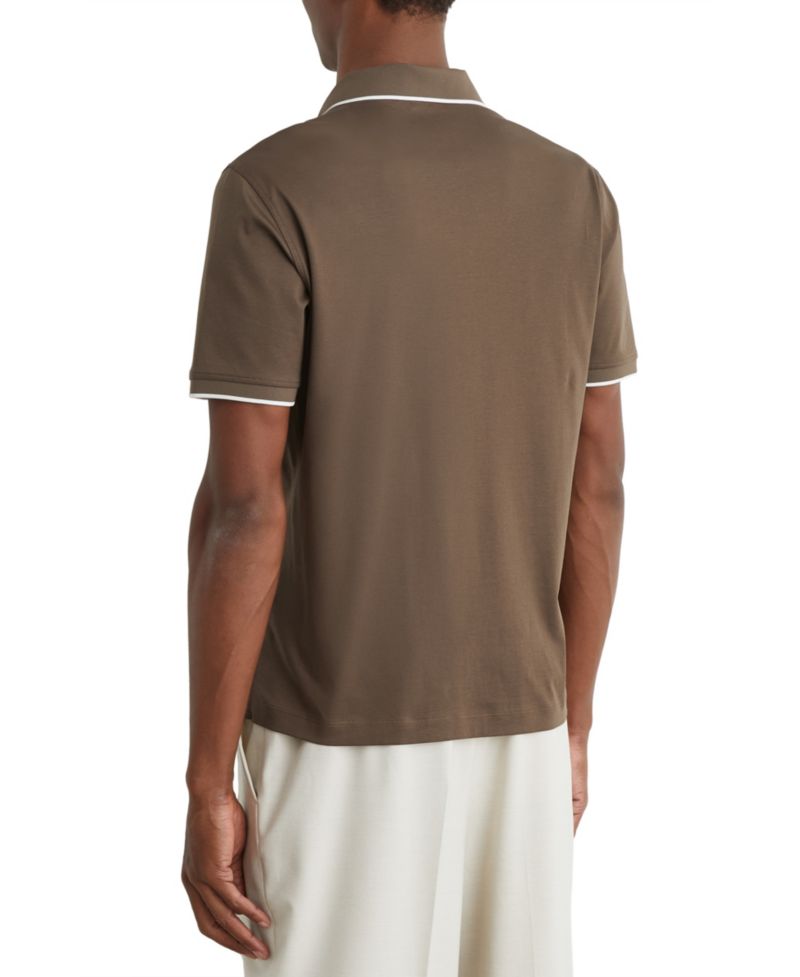 Men's Nico Air-Water Cotton Tipped Polo Shirt