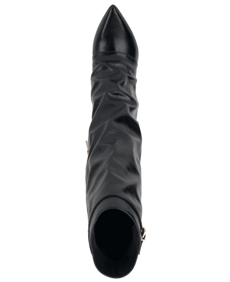 Women's Paeril Buckle Slouch Stiletto Boots, Regular & Wide Calf