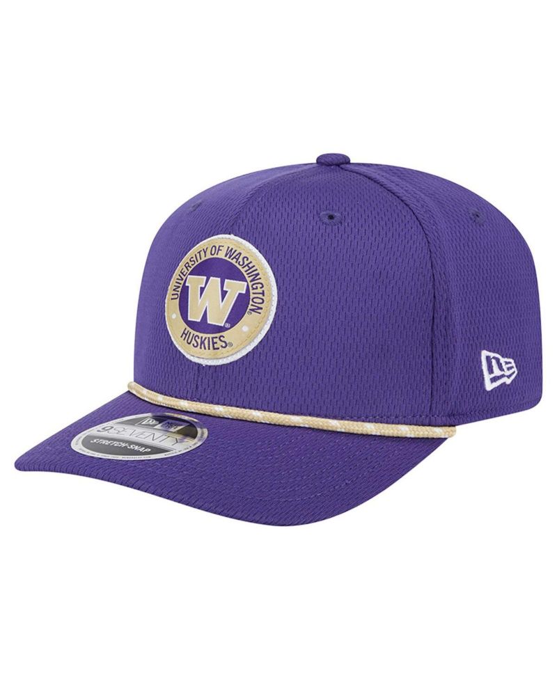 Men's Purple Washington Huskies COOLERA 9SEVENTY Rope Stretch-Snap Hat