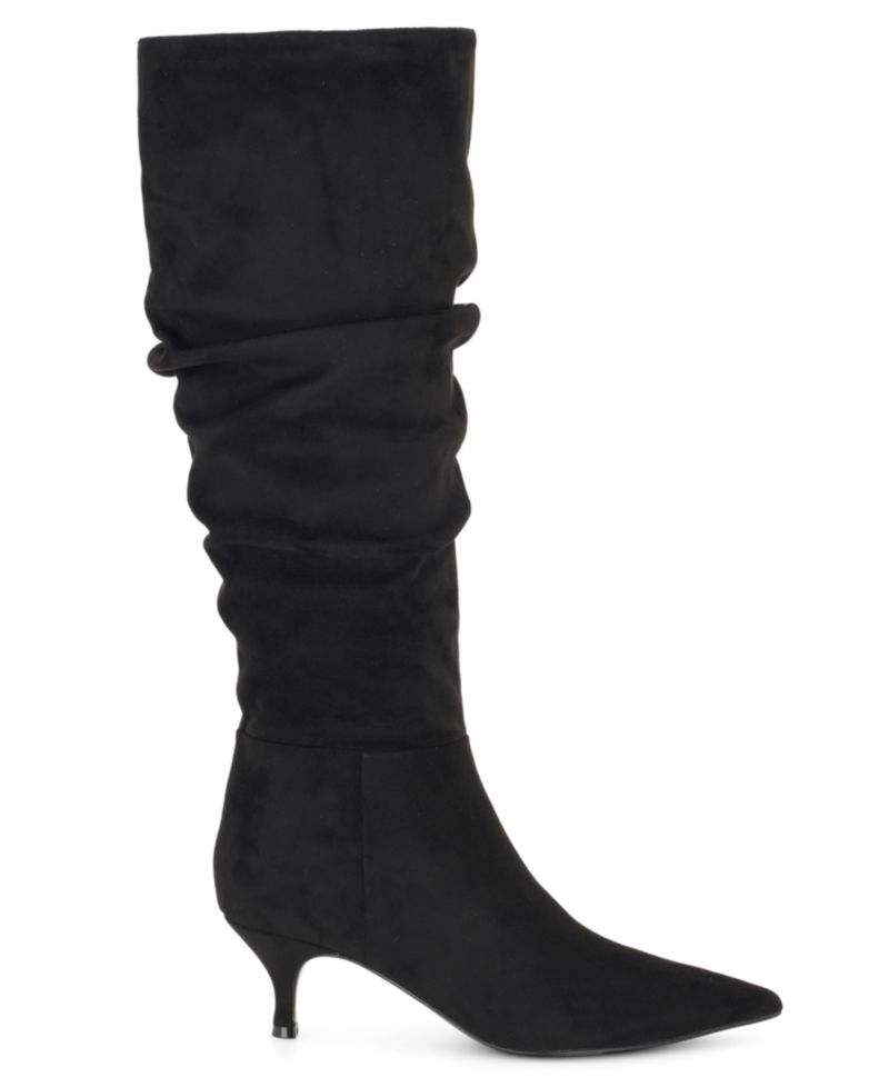 Women's Sawyor Tall Slouch Kitten Heel Dress Boots