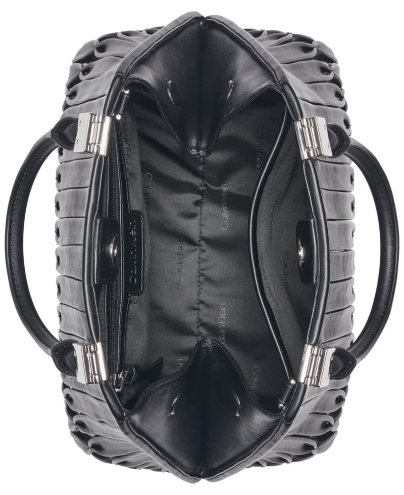 Granite Convertible Pleated Satchel