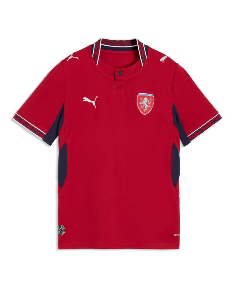 Big Boys and Girls Red Czech Republic National Team 2026 Home Replica Jersey
