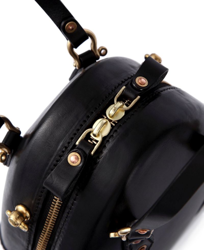 Women's Genuine Leather Fairy Lantern Mini Satchel