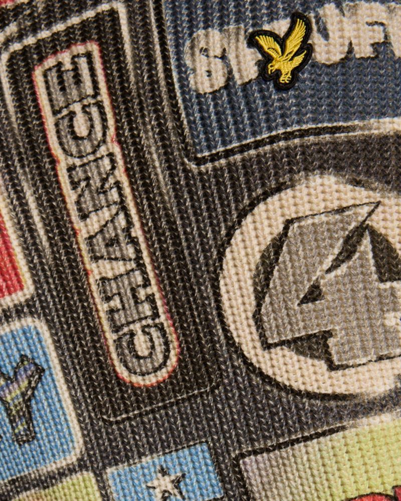Men's Fruit Machine Graphic Crew Neck Jumper