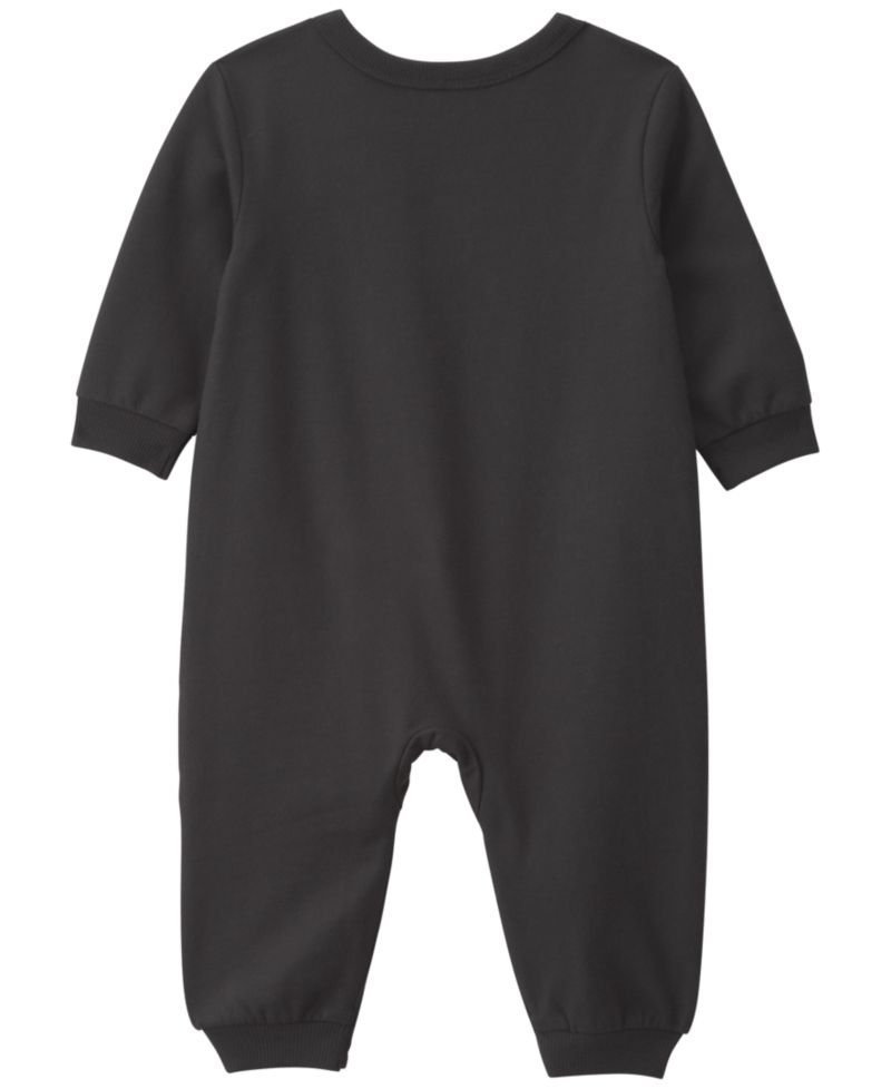Baby Boys' or Baby Girls' Halloween Skeleton French Terry Jumpsuit