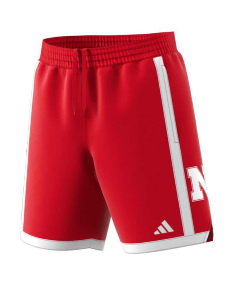 Men's Scarlet Nebraska Huskers Swingman Replica Basketball Shorts