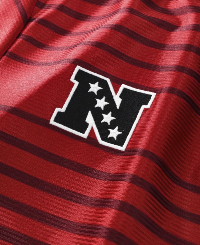 Men's Red Atlanta Falcons Football x Football V-Neck Fan Jersey