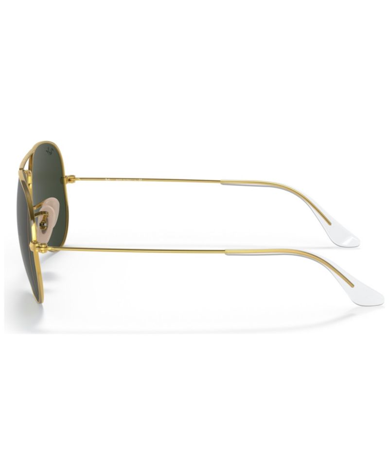 Unisex Aviator Aviation Collection Sunglasses, RB3025 AVIATOR LA 58