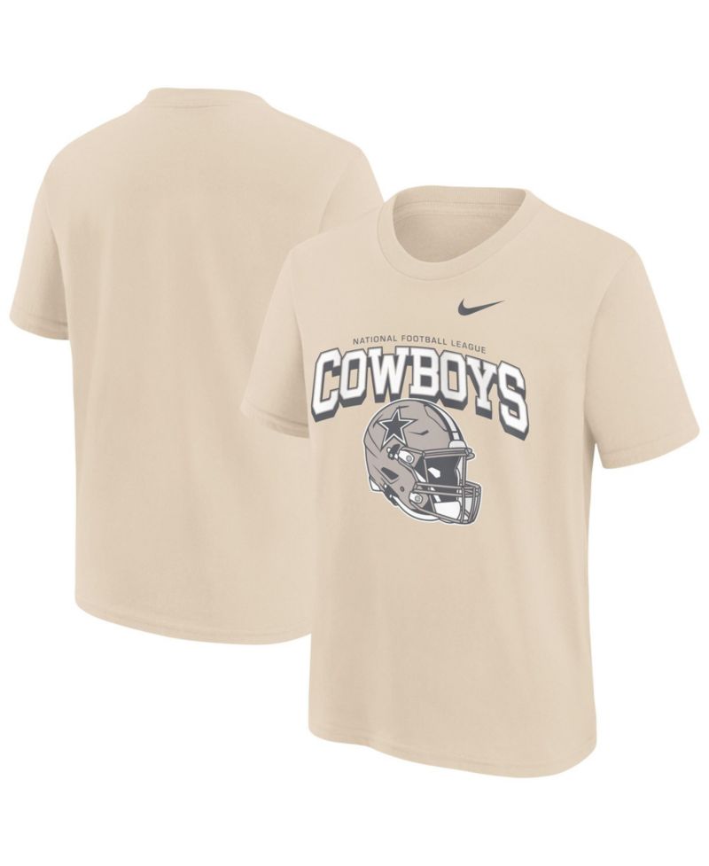 Big Boys and Girls Natural Dallas Cowboys Easy Lane T-Shirt