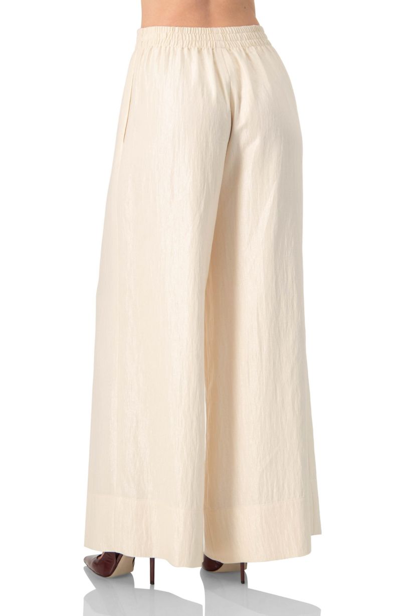 Women's High-Waisted Wide-Leg Trousers
