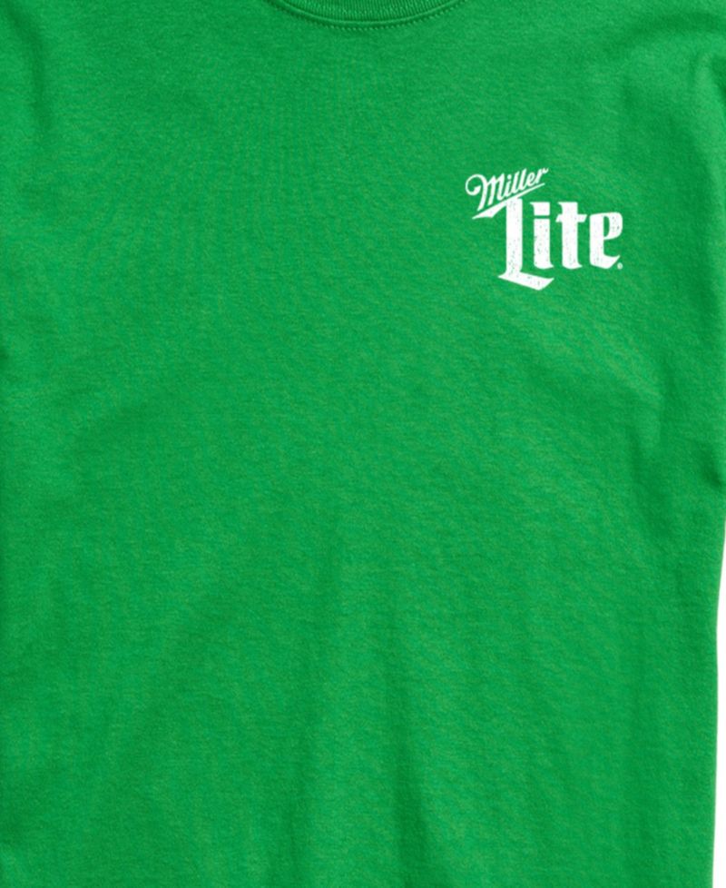 Men's Miller Lite St. Paddy Short-Sleeve Graphic T-Shirt