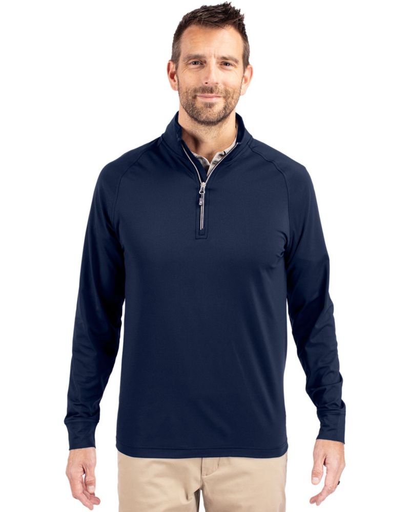 Men's Adapt Eco Knit Stretch Quarter Zip Pullover Jacket