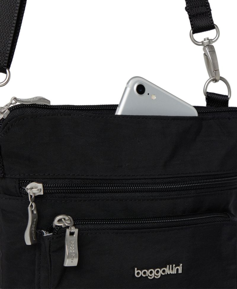 Modern Pocket Adjustable Strap Small Crossbody Handbag