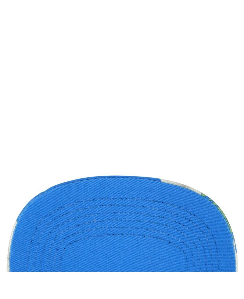 Men's White/Blue Detroit Lions Beach Side Hitch Adjustable Hat