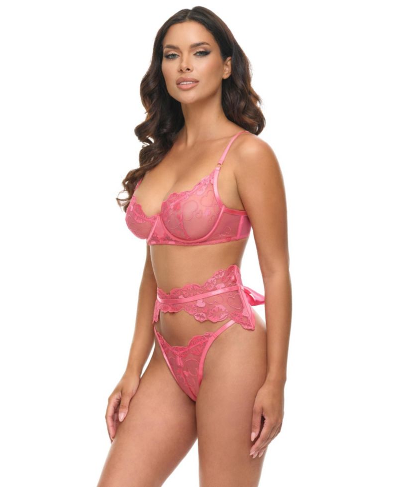 Alicia 3 Piece Bra Set