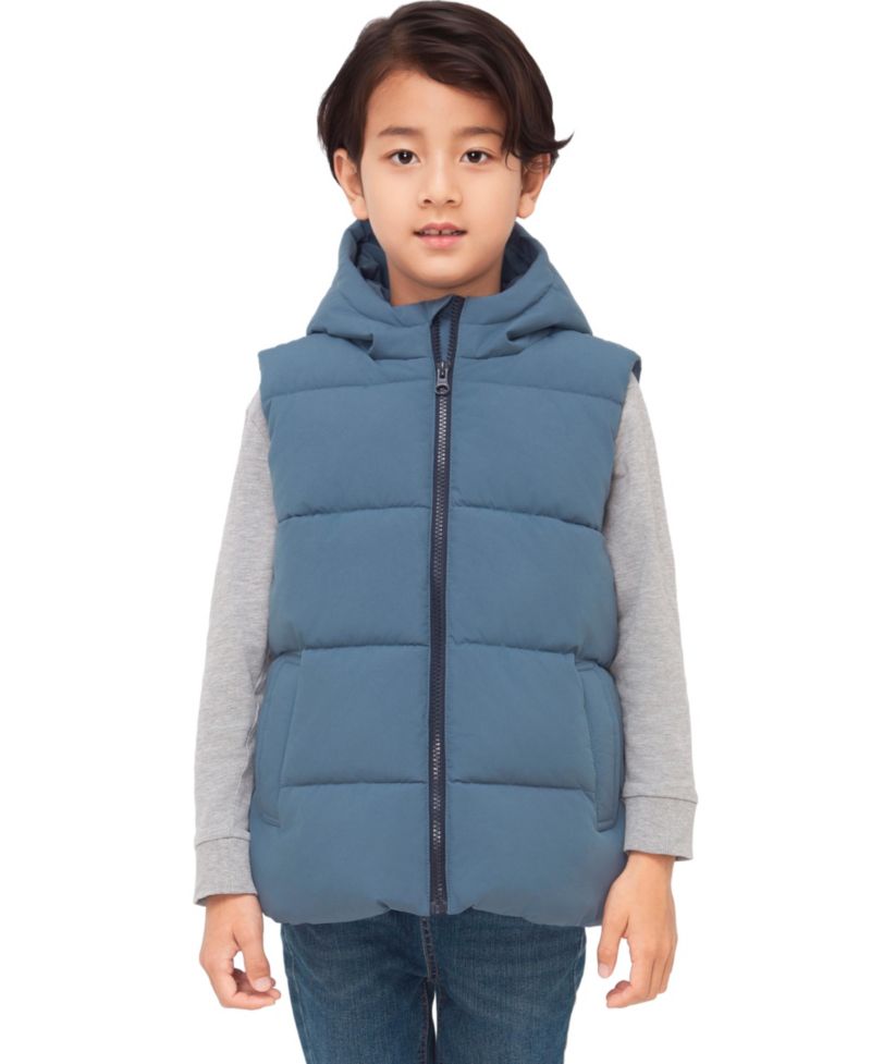 RokkaandRolla Boys' Everett Hooded Puffer Vest, Size 4-18