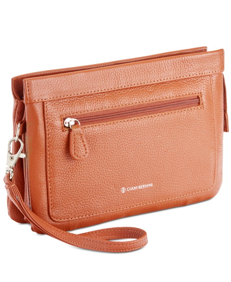 Softy Leather Crossbody Wallet