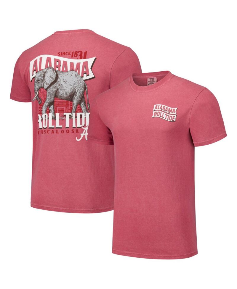 Men's and Women's Crimson Alabama Crimson Tide Hyper Local Banner Stadium T-Shirt