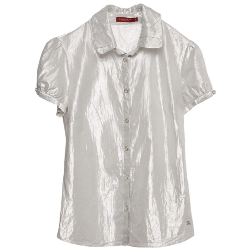 Women's London Lam&eacute Button Front Shirt
