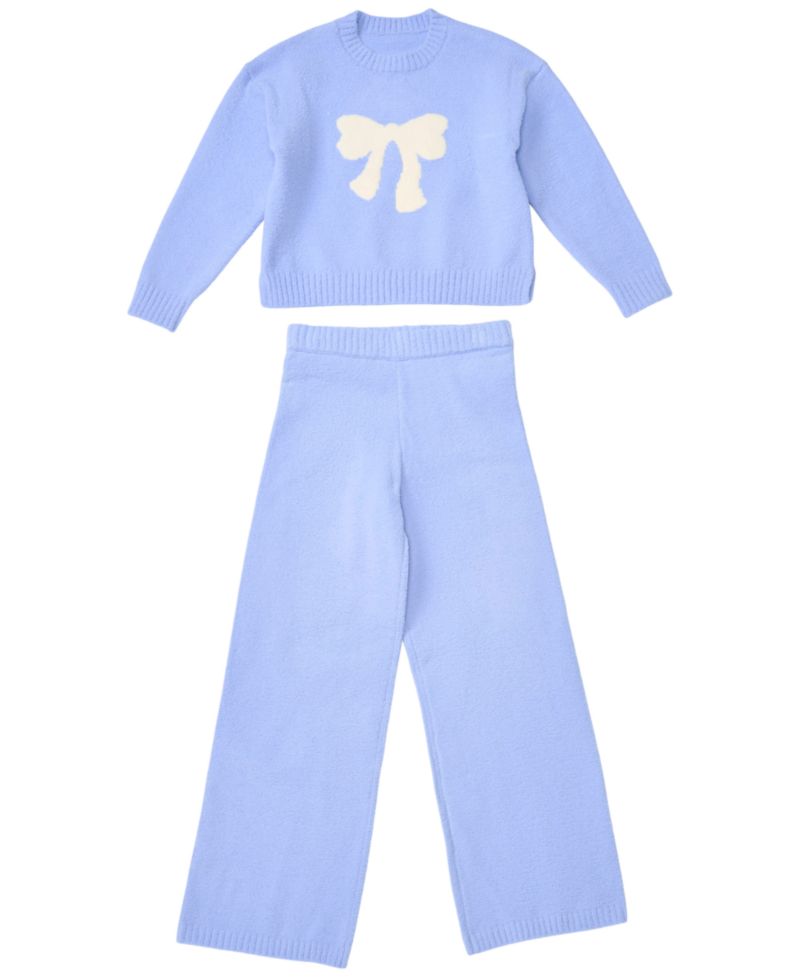 Girls' 7-16 Teddy Wide-Leg Pants
