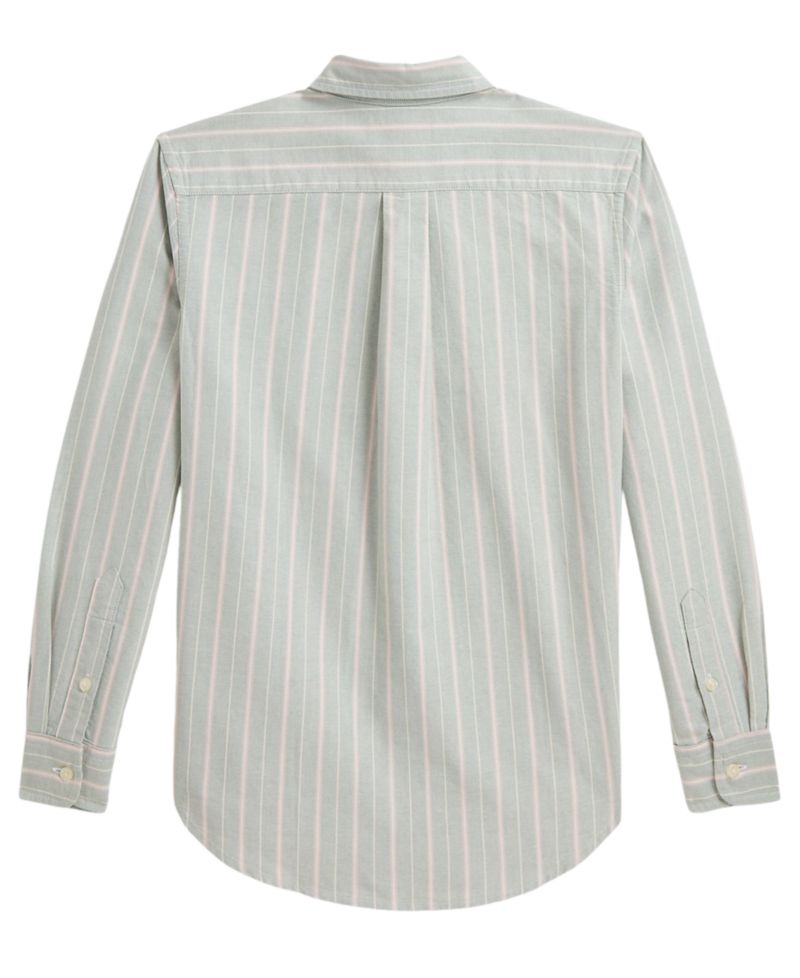Boys' 8-20 Striped Cotton Oxford Shirt