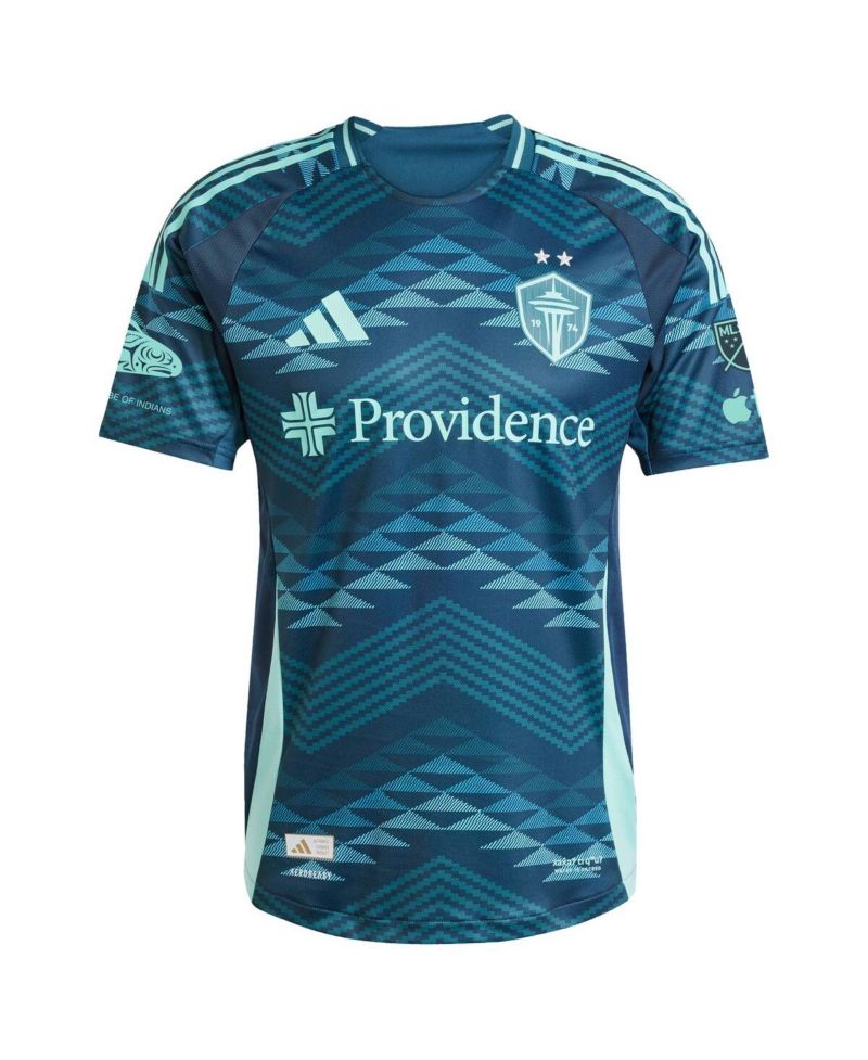 Men's Jesus Ferreira Blue Seattle Sounders FC 2025 The Salish Sea Kit Authentic Player Jersey