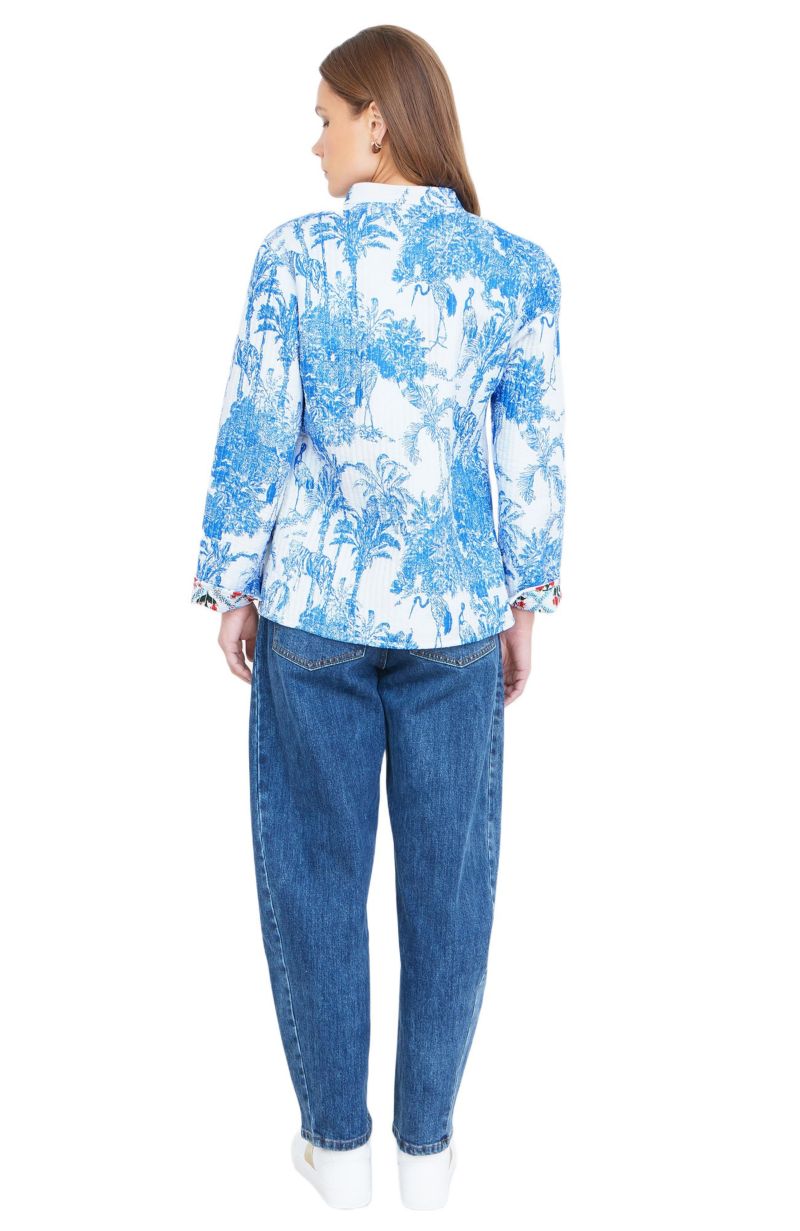 Women's Palm Reversible Cotton Quilted Jacket
