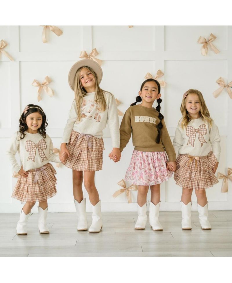 Toddler Girls 2T - 4T Cowgirl Cutie Western Sweatshirt