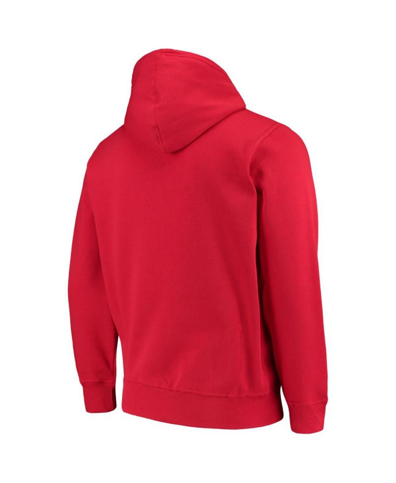 Men's Cardinal Arizona Cardinals Primary Logo Full-Zip Hoodie