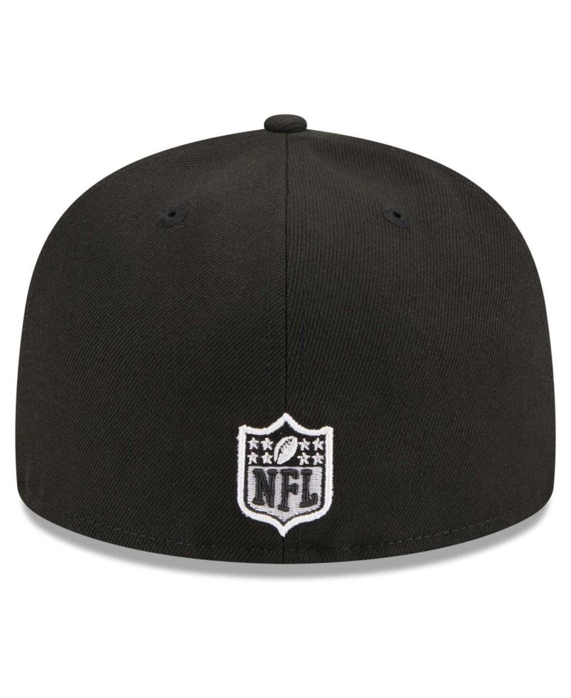 Men's Black Kansas City Chiefs Main Patch 59FIFTY Fitted Hat